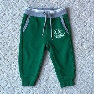 Baby Gap Green sweatpants 18-24M